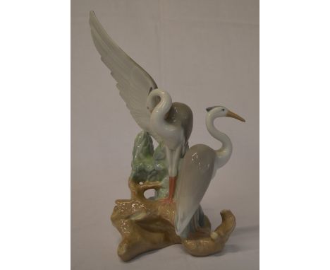 Nao figure of resting herons