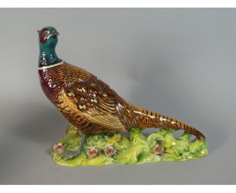 A Beswick Pheasant, Model No,1225A (First Version) Flowers In High Relief 