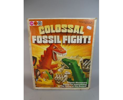 A Vintage Colossal Fossil Fight Game by Marx Toys