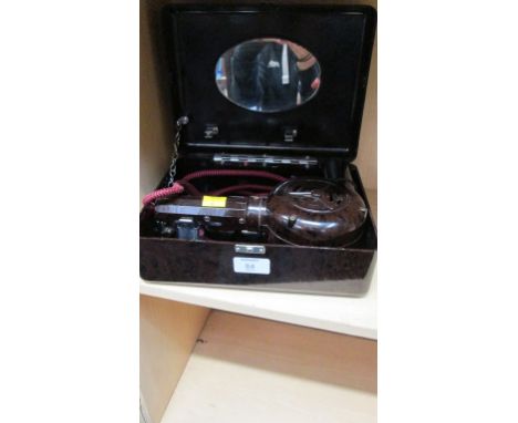 A vintage Bakelite cased hairdryer (decorative only)