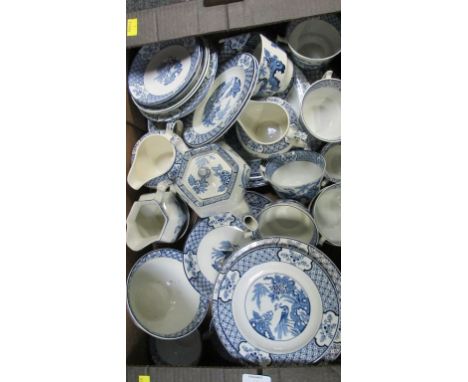 A Wood and Sons Yuan pattern dinner and tea service