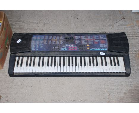 Casio CTK56OL electric keyboard.