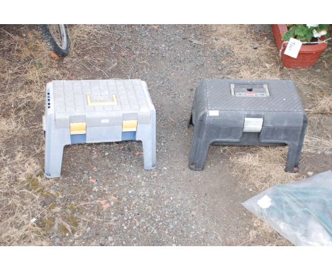 2 x tool boxes.