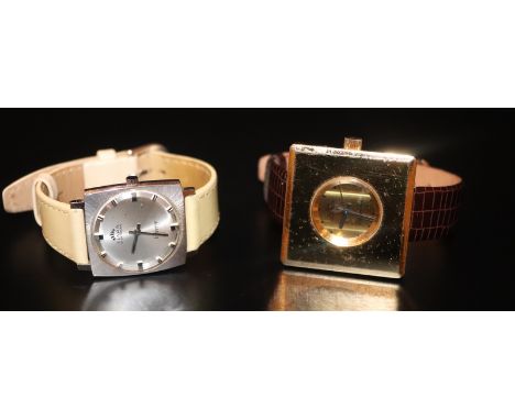 2 Swiss Retro 1970s Watches by Jowissa &amp; Tiara. Both manual wind in working condition keeping good time.
