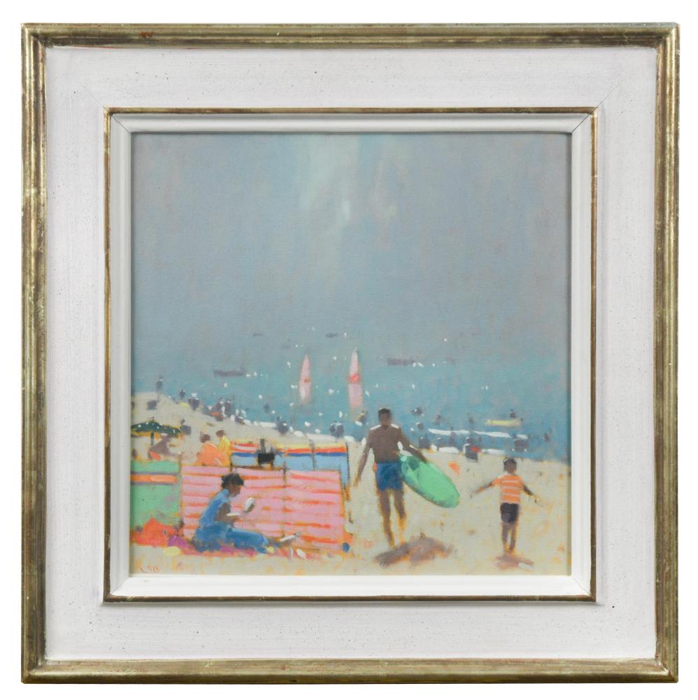 § Stephen Brown, RBA (British, b.1947) Sidmouth Beach