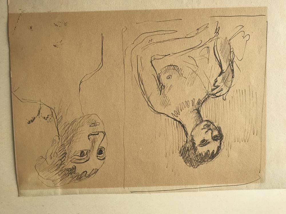 § Augustus John, OM, RA (Welsh, 1878-1961) Study of two 
