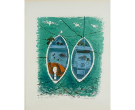 § Bernard  Bernard Cheese (British, 1925-2013) Kindly Light &amp; Love Divine signed, titled and numbered 17/20 lithograph 56