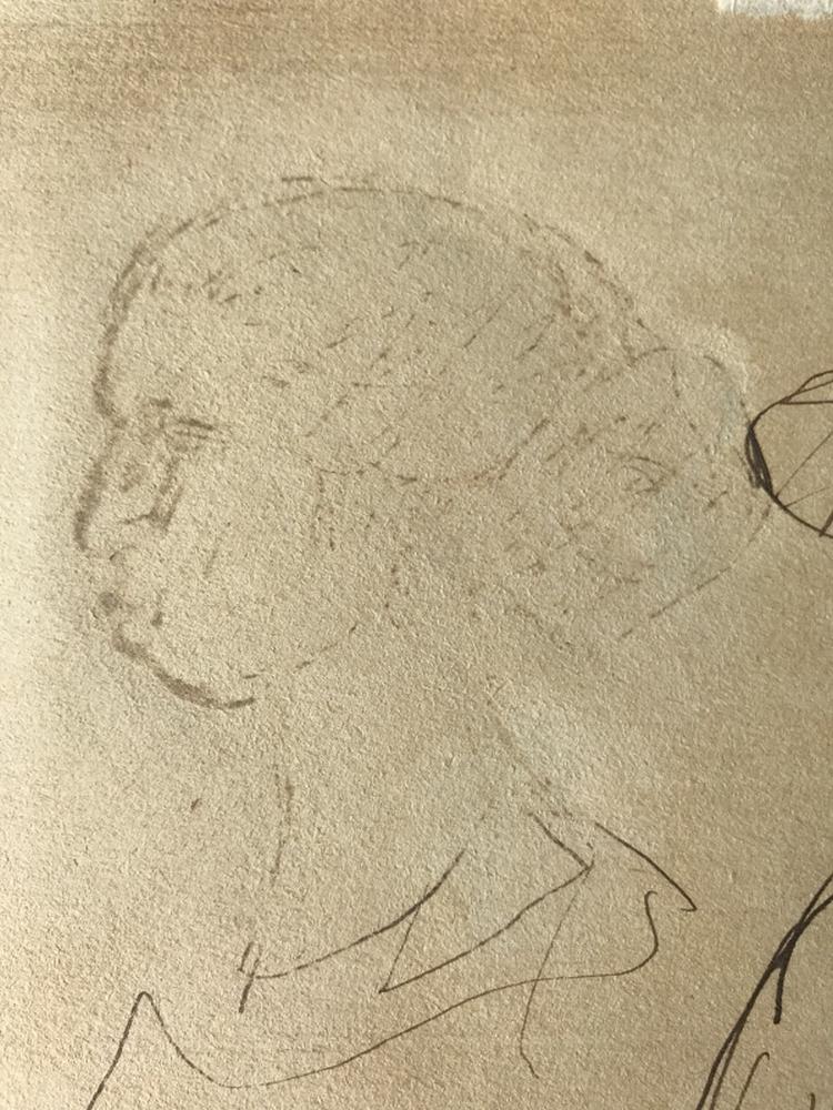 § Augustus John, OM, RA (Welsh, 1878-1961) Study of a 