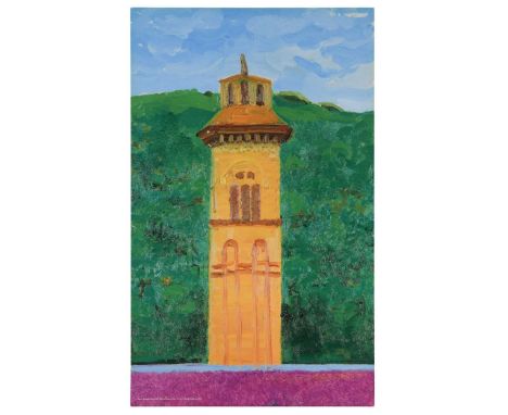 David Hockney OM, CH, RA (1937-)Tower, Saltaireoffset lithograph, unframed68 x 41.5cmThe condition is generally good. Small c