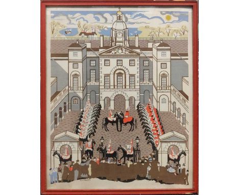 Edward Bawden RA (1903-1989)The Royal Horse Guardslithograph67.5 x 54cm