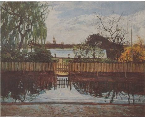 William Bowyer RA (1926-2015)The Flooding Tidesigned 'William Bowyer' (lower right); numbered 61/250lithograph; unframed70 x 