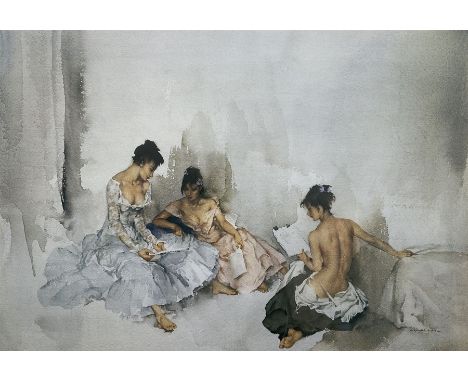 After Sir William Russell Flint (Scottish 1880-1969): 'Act II Scene I', limited edition colour print numbered 783/850 pub. 19