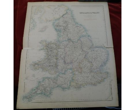 England &amp; Wales by G.H. Swanston, Edinr. XXV. (with) Scilly Islands on the same scale. Engd. by G.H. Swanston, Edinr. A. 