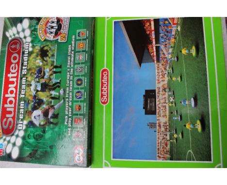 A Subbuteo 1990s soccer set and dream team stadium edition 