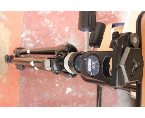 A Manfrotto 3021 BN quality tripod and 3047 head 