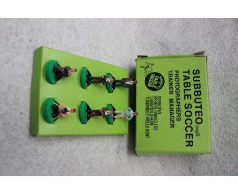 Subbuteo boxed photographs, Trainer and Manager set, C104 