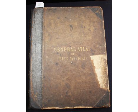 General Atlas of the World containing upwards of seventy maps, Sidney Hall and William Hughes New Edition 1854 
