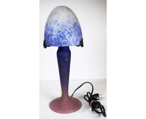 Daum style side table lamp 37cm high approx.