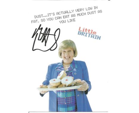 Matt Lucas signed 6x4 colour Little Britain postcard. Good Condition. All signed items come with our certificate of authentic