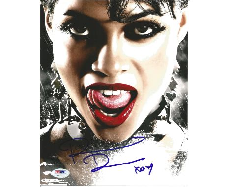 Rosario Dawson signed 10x8 colour photo. American actress, producer, singer, comic book writer, and political activist. She m