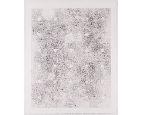Sabina Ott (American, 1955-2018). Lithograph on paper titled "Mater Rosa III," 1991. Signed and dated in pencil along the low