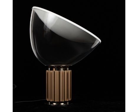 Achille and Pier Giacomo Castiglioni (Italian, 20th c) for Flos Lamp, Italy. Mid-century modern "Taccia" lamp, designed 1962.