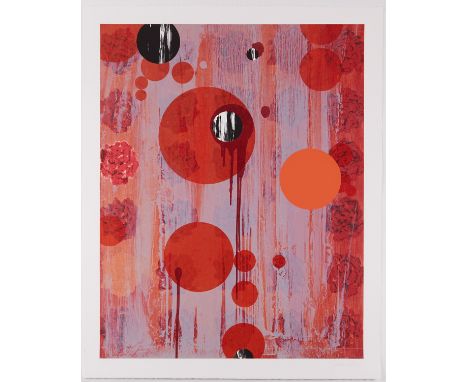 Sabina Ott (American, 1955-2018). Lithograph on paper titled "Mater Rosa I," 1991. Signed and dated in pencil along the lower