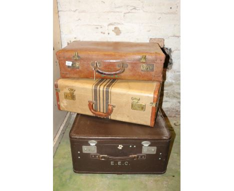 Three vintage cases. 