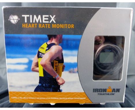 Boxed Timex Ironman triathlon heart rate monitor / wristwatch