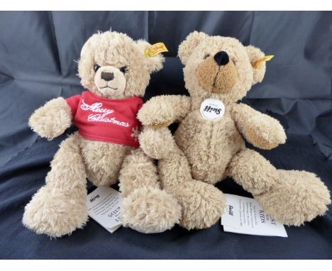 Two Steiff best for kids teddy bears