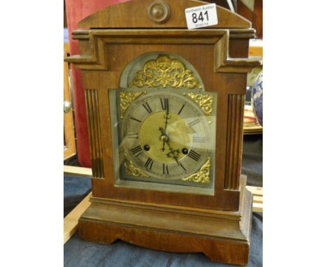 Oak bracket clock