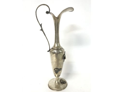 Continental Hallmarked Silver ornament jug