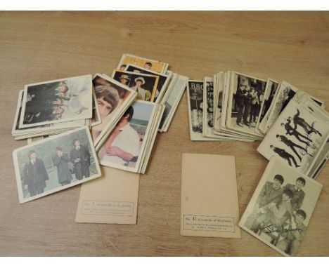 A &amp; B C CHEWING GUM LTD 1964/5 BEATLES 1st SERIES &amp; 3rd SERIES IN COLOUR- PART SETS  Two part sets of the Beatles iss
