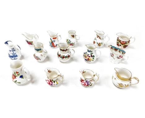 A Royal Worcester Heirloom Jugs Collection, comprising fourteen jugs, with certificates.