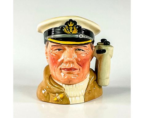 Style One, Variation One, without " R.C.N." on binoculars. White Royal Navy cap; light brown coat; white sweater.Series: The 