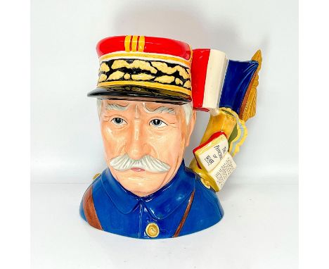 Blue, red, black, gold, white, and yellow. Issued 2007 in a limited edition of 100. Designed by Caroline Dadd and modeled by 