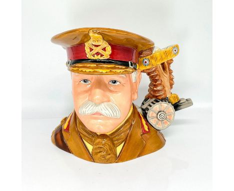 Khaki, red, yellow, and brown. Issued 2007 in a limited edition of 100. Designed by Caroline Dadd and modeled by Robert Tabbe