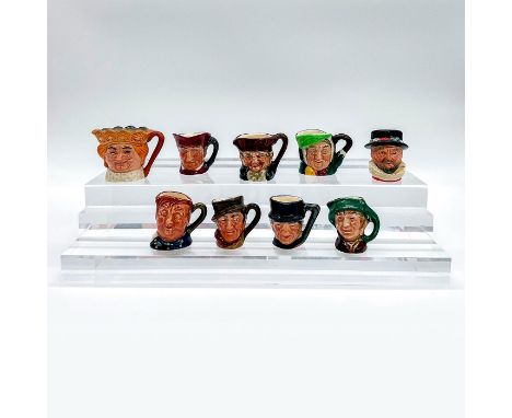 Includes The Cardinal, Beefeater, Sairey Gamp, Old Charley, Sam Weller, Old King Cole, Fat Boy, John Peel, and Arriet. Royal 