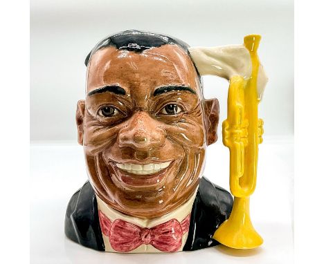 Brown, black, pink and white coloration; yellow trumpet. Daniel Louis " Satchmo" Armstrong (1900 - 1971) evolved from a self-