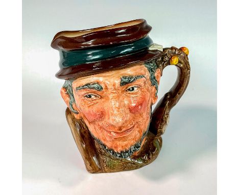 Maroon and grey cap, brown robes. John Chapman (1774 - 1845) was and American pioneer who sold and gave saplings and apple se