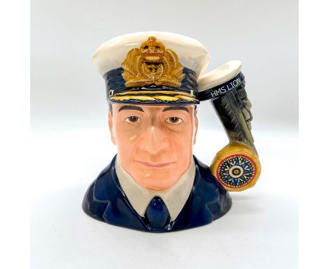 Navy, white, grey, and gold. Issued 2007 in a limited edition of 100. Designed by Caroline Dadd and modeled by Robert Tabbeno