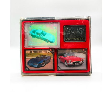 Vette Set Trading Cards by Corvette. Includes 108 Premium Collector's CardsThis item in its original casing. Factory sealed. 