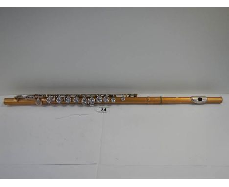 A Besson flute in good playing order.