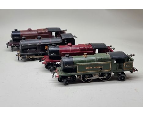 Bassett-Lowke:&nbsp;a vintage 0 gauge locomotive No.5374; together with three similar locomotives by Hornby, to include Great