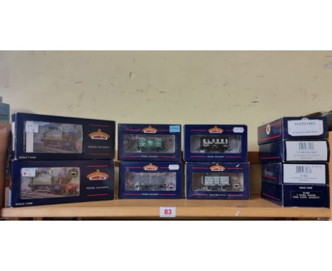 Bachmann:&nbsp;two locomotives, comprising GWR No.3705 and Great Western No.4557; together with eight freight wagons, all box