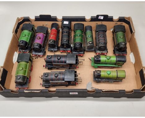 Hornby 0 Gauge:&nbsp;a collection of thirteen vintage locomotives, examples to include: LNER; Southern; British Railways; and