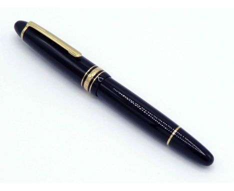 MONTBLANC Meisterstuck 'Pix', a black resin rollerball pen, no. XR1233335 CONDITION: good, in working condition 