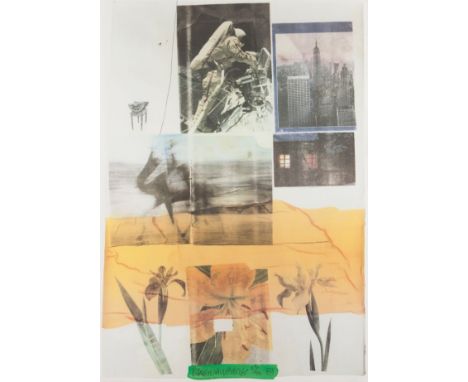 Robert Rauschenberg (1925-2008)"L'autre monde"Lithograph and photolithograph on Arches paperSigned, dated 89 and numbered 24/