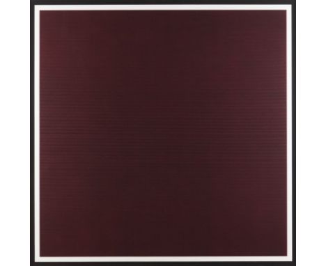 Sol LeWitt (1928-2007)"Colors with lines in four directions"Silkscreen on paperSigned and numbered 23/75From the portfolio "M