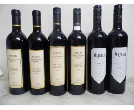 Please Note WITHDRAWN from this lot:The Menzies Cabernet Sauvignon 2005 Yalumba 2 bts and the&nbsp;Coonawarra Cabernet 1st XI
